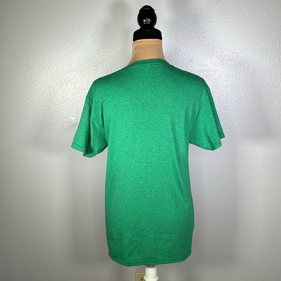 Green Lucky charms cereal magically delicious leprechaun graphic novelty tee S - Picture 3 of 8